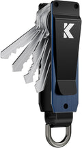 Key Organizer for Men Compact Key Holder Minimalist Key Case Metal Key Chain Key Holder for Keychain Secures 2-5 Keys