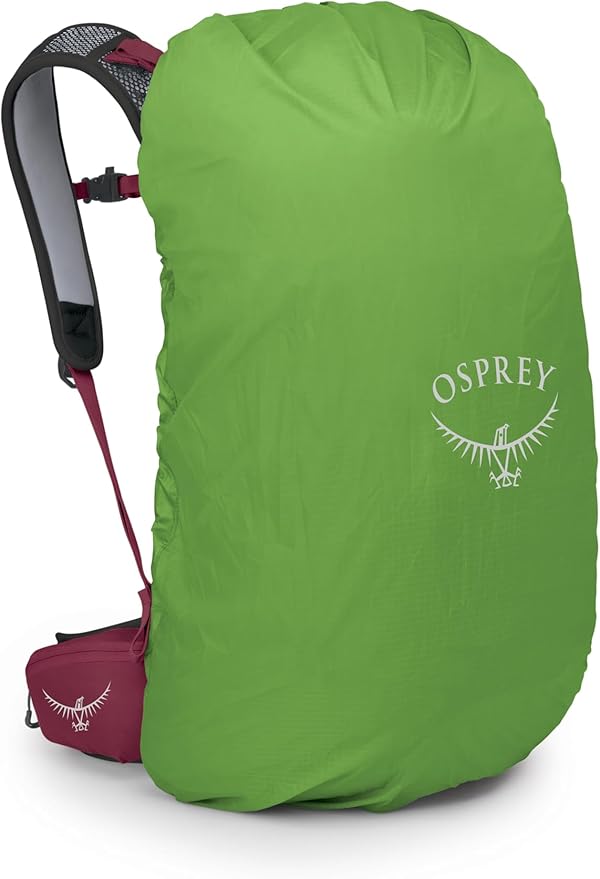 Osprey Hikelite 28L Unisex Hiking Backpack, Chameleon/Black, S/M