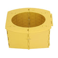 Portable Lightweight Foldable Toddler Potty Baby Toilet Camping Travel (Yellow)