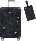 Travelkin Luggage Covers With Tag For Suitcases Tsa Approved,Suitcase Covers Protector Fit 18-32 Inch Luggage,M