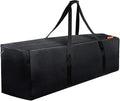 INFANZIA 47inch Sports Duffel Travel Bag, 196L Extra Large Duffel Luggage Bag with Upgrade Zipper, Water Resistant & Foldable Equipment Storage Bag for Camping Tent Tripod Fishing