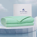 Dream Valley® Outlast® Deepsleep Cooling Comforter, Throw Size, NASA-Grade Space Technology Cooling Blanket for Hot Sleepers Night Sweats, Q-Max > 0.45 Aerocool™ Breathable, Mint Macaron, 60"x80"