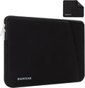 RAINYEAR Laptop Sleeve Case with Front Pocket, 17 Inch Protective Portable Case with Front Pocket, Briefcase Laptop Carrying Bag Cover Compatible for HP/Dell/Lenovo/Asus/Acer, Black