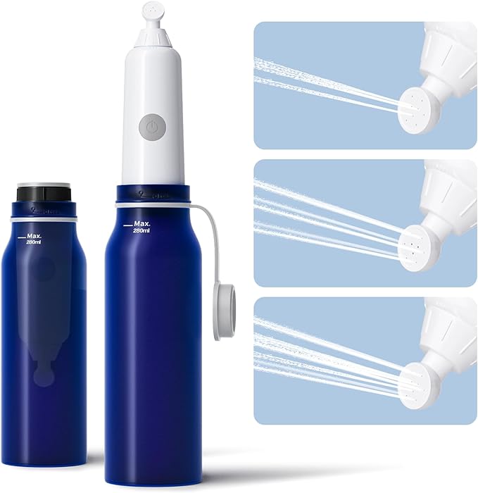 BIGCOW Portable Travel Bidet, Electric Bidet with 3 Spray Modes, IPX7 Waterproof ＆ Rechargeable, Mini Toilet Water Sprayer for Personal Hygiene, Postnatal Care, Perineal & Hemorrhoid