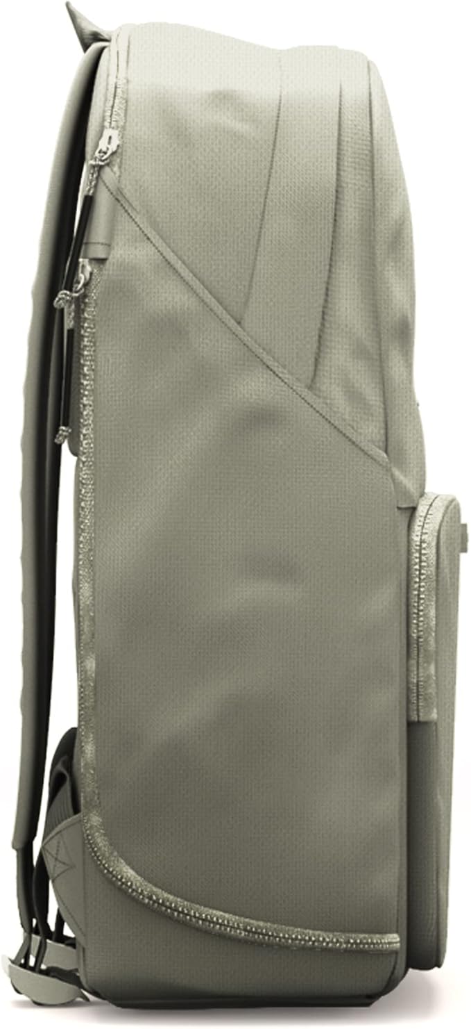 The Brevite Backpack- Casual daypack backpacks for every function. Compact but spacious 18L aesthetic traveling backpack with laptop compartment. (Green)
