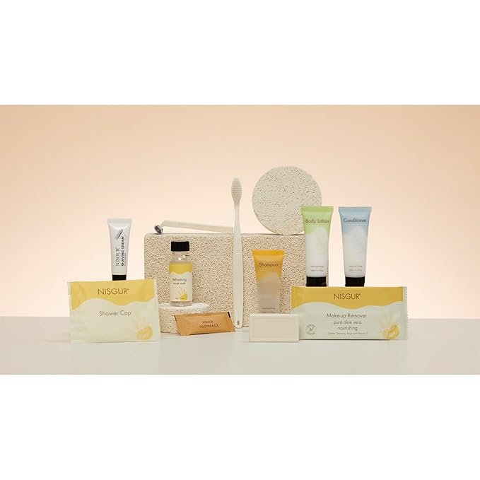 Double Sealed Hotel Conditioner Bulk 100 Pack Individually Wrapped Travel Size Conditioner Aloe and Green Tea Extract Infused Hotel Supplies and Toiletries for Guest