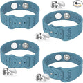 Hion Motion Sickness Bracelets Sea Sickness Wristbands for Motion Sickness/Morning Sickness/Pregnancy Nausea Anti Nausea Wristband Acupressure Nausea Bands Motion Sickness Bands（2Pairs Blue）
