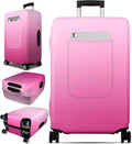 Slohif Luggage Cover for Suitcase Tsa Approved Protector - Luggage Sleeve Large Suit Case Cover Travel Stretch Baggage Case Protective Washable Fit 31-32 Inch Rose Gradient XL