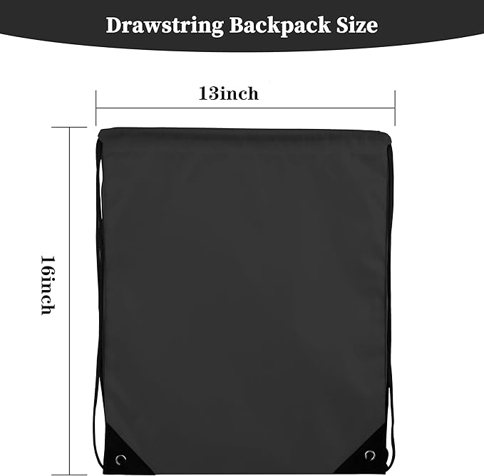 300 Pieces Drawstring Backpack Bags Sports Sackpack Bulk Cinch Gym Bag For Women Men Outdoor Sports Backpack(20 Colors)