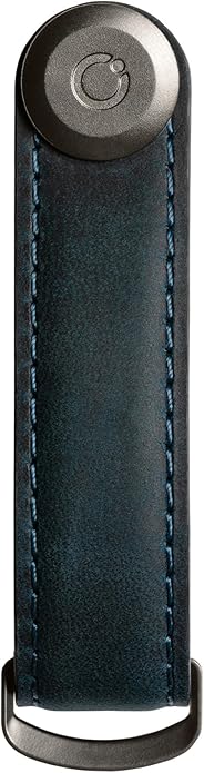 Orbitkey Crazy Horse Leather Key Organizer | Quiet Profile | Holds up to 7 Keys