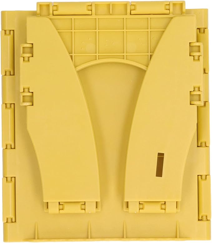 Portable Potty for Toddler Travel, Foldable Toddler Toilet Seat Travel Potty Training Toilet for Boys Girls, Mobile Folding Toilet for Car, Camping, Tourism, Outdoor, Indoor (Yellow)