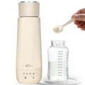 Bear Milk Warmer, Fast Water Warmer for Baby Formula with 10 Oz Large Capacity, Accurate 4 Temp Setting and Automaticlly Keep Warm, Portable Bottle Warmer(No Battery, 110V Only)