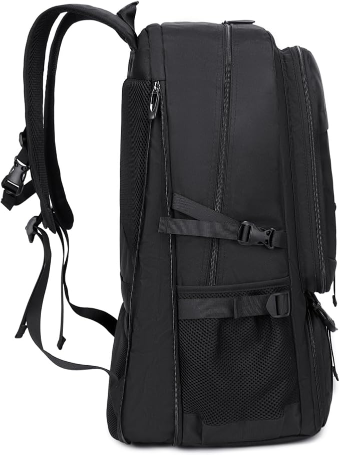 18.4 Inch gym backpack with shoe compartment,80L Multiple Compartments Backpacks, Airline Approved Carry on Travel Daypack Anti Theft with USB Charging Port,for Men Women Travel Work Business