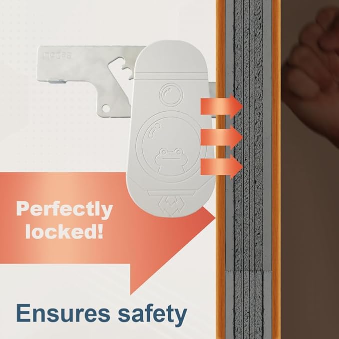 CGPLUS Security Door Stopper SEDOLI for Safe Stay, Home, Travel (Mute)