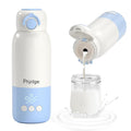 Portable Bottle Warmer for Travel,12.5oz Cordless Baby Milk Warmer on The go for Formula,Breastmilk,Water,3 Mins Fast Heating & Precise Temp Control Travel Essential
