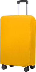 PATIKIL Luggage Cover, Suitcases Covers Elastic Carry on Cover Protector Washable Scratch-Resistant Fits 19-21 Inch Luggage for Travel Business Trips, Yellow