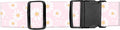 Luggage Straps for Suitcases, Adjustable Travel Belt, Durable Wide Luggage Strap, Cute Suitcase Strap Identifiers with Buckle, Bag Straps for Luggage, Cute Pink Daisy