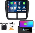 Kunfine Car CarPlay Android Auto Navigation Stereo GPS Radio Reverse Camera Display 9" IPS Touchscreen Headunit Tablet Pad Media Player for Subaru Forester 2007-2013, if Applicable Octa Core 4G+64G