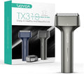 VOYOR Foil Shaver Electric Razor for Men 3 in 1 Shavers for Men with Double Foil Wet & Dry Face Shaver Lightweight Handheld Smooth Shave IPX6 Washable USB-C Rechargeable Travel Razor TX310 (Gray)