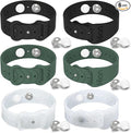 Motion Sickness Bracelets Sea Sickness Wristbands for Motion Sickness / Morning Sickness /Pregnancy Nausea Anti Nausea Bands Acupressure Wristband Motion Sickness Bands（3Pairs-Black+Green+Transparent）