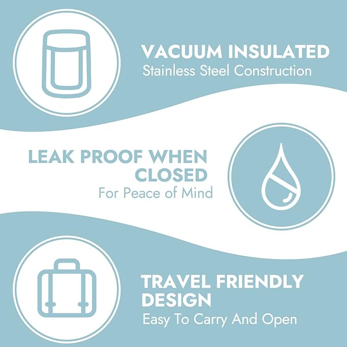 Papablic Portable Travel Baby Bottle Warmer Plus with Large Capacity, 18 oz