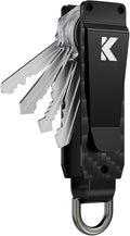Key Organizer for Men Compact Key Holder Minimalist Key Case Metal Key Chain Key Holder for Keychain Secures 2-5 Keys