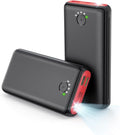 Portable Charger Power Bank 40000mah, USB C Fast Charging 22.5W External Battery Pack Phone Charger Quick Charge with 3 Outputs & 2 Inputs for iPhone Android Samsung Travel Essentials Camping