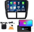 Kunfine Car CarPlay Android Auto Navigation Stereo GPS Radio Reverse Camera Display 9" IPS Touchscreen Headunit Tablet Pad Media Player for Subaru Forester 2007-2013, if Applicable Quad Core 4G+64G