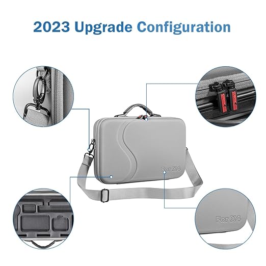 METACUCU 360 X4 Case Waterproof Portable Storge Bag for 360 One X4 Camera Accessories Travel Case for 360 X4 Camera Accessory Organizer