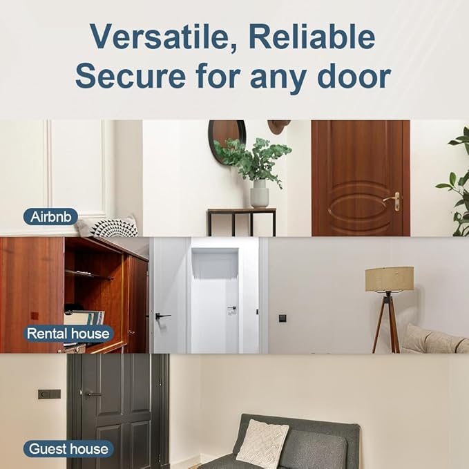 CGPLUS Security Door Stopper SEDOLI for Safe Stay, Home, Travel (Mute)