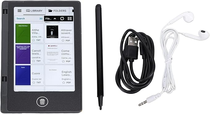 eReader 5”Audiobooks 16GBWIFI, BT, FM, Voice Call Audiobooks, Faster Page Turns