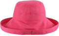 Scala Women's Cotton Hat with Inner Drawstring and Upf 50+ Rating
