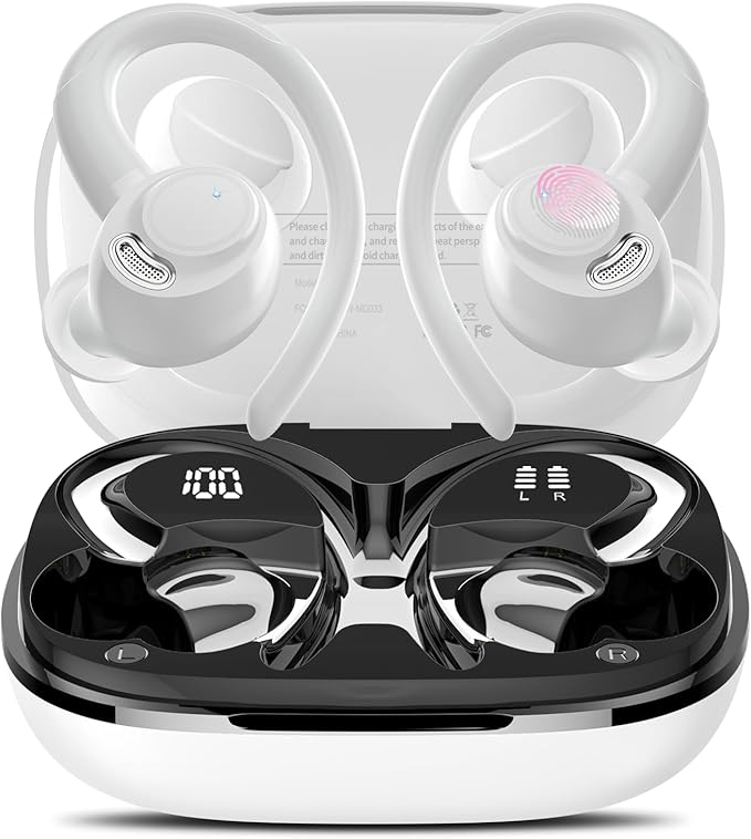 AI Translation Earbuds Real Time, 164 Language Translator Earbuds, 3-in-1 Bluetooth 5.4 Translation Headphones with 5 Translation Modes, 48H AI Ear buds Translator Device for Business/Learning, White