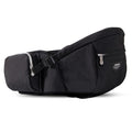 Sunveno Hip Baby Carrier with Seat,Ergonomic Baby Hip Carrier, Front-Facing Baby Holder, Anti-Slip Seat Surface, Wide and Adjustable Waistband, Multiple Pockets, Newborn to Toddler up to 45lbs, Black