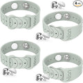 Hion Motion Sickness Bracelets Sea Sickness Wristbands for Motion Sickness/Morning Sickness/Pregnancy Nausea Anti Nausea Wristband Acupressure Nausea Bands Motion Sickness Bands（2Pairs Beryl）