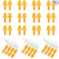 Ear Plugs for Sleeping,12 Pair Earplugs Noise Canceling Soft Silicone Ear Plug Reusable Earplugs for Sleep,Concert,Swimming,Study,Loud Noise,Snoring(Orange)