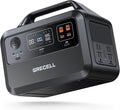 GRECELL Portable Power Station 600W(Peak 1200W), 460Wh LiFePO4 Battery, 1.5hrs Fast Charging, 110V Pure Sine Wave AC Outlet Backup Lithium Battery for Outdoors Camping Travel Hunting Home Blackout