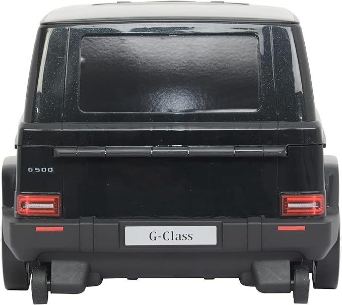Best Ride On Cars Mercedes G-Class Suitcase Ride On Push Car, Carry-On Luggage for Travel, Realistic Car Look, Inbuilt Storage Space, Compact Size, For Kids Aged 2-6 Years, Large, Black