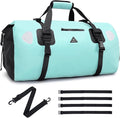 Haimont Waterproof Duffel Bag Roll-top Dry Duffel Bag with Quick-fixed Straps for Motorcycling, Rafting, Boating, SUP, Kayaking, Travel, 50L/70L