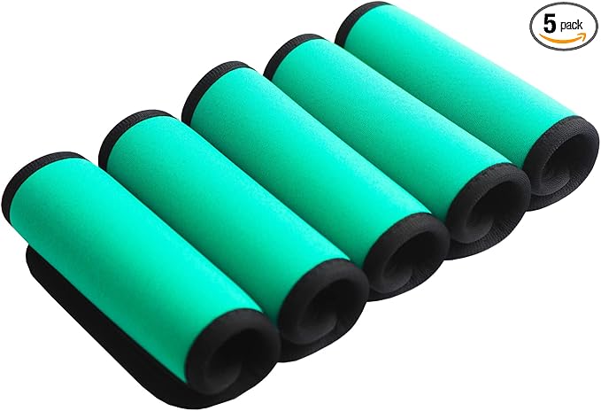 Luggage Handle Wraps For Suitcases-Travel Suitcase Tags Identifiers Luggage Tags for Suitcases Tsa Approved Travel Gifts For Traveler Women (Turquoise)