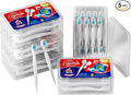 cleaings® Mini Disposable Toothbrush Set with Toothpaste – Travel Essentials, Portable Toothbrush for Women & Men, Camping, Road Trip, Vacation, 24 Count-Intense Mint Flavor（Pack of 5）
