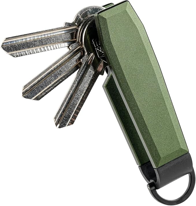 Metallic Key Organizer - Aluminum Key Organizer holder, Minimalist Innovative Keychain.