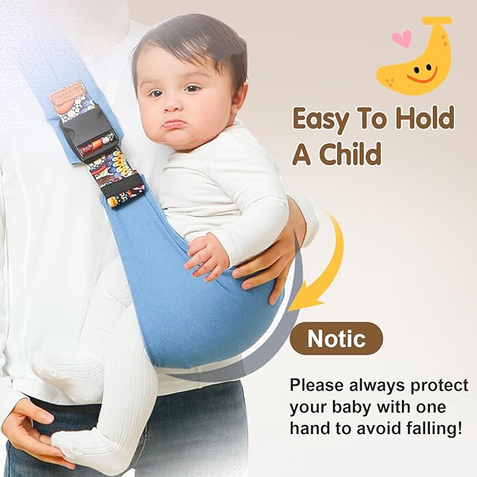 Baby Sling Carrier,Toddler Carrier, 2025 New Baby Sling,Portable and Lightweight Sling,Non-Slip Hip Seat Carrying 10-30lbs(Avocado)