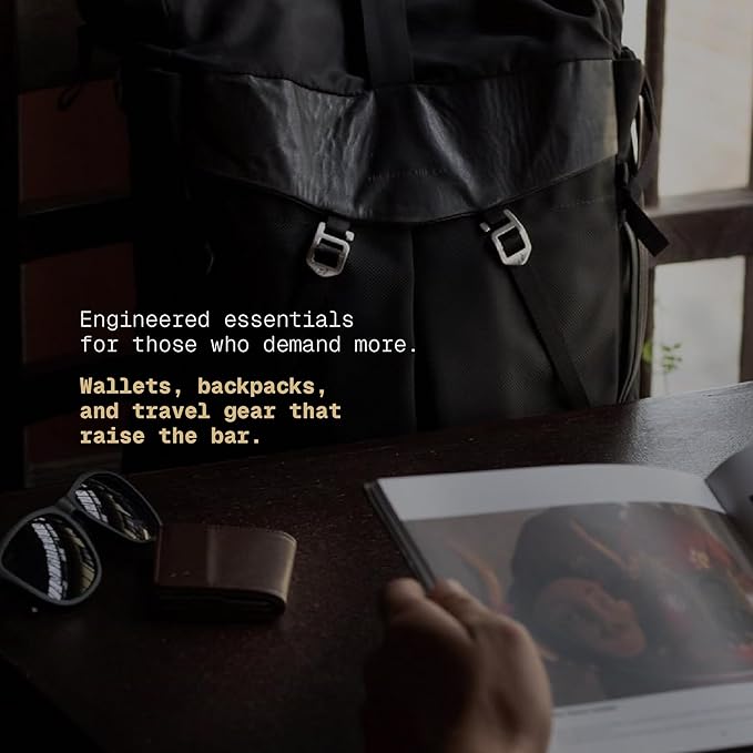 The Frenchie Co. - Work/Travel Speed Backpack - Expandable 23 to 30 liters - Laptop compartment with anti-theft magnetic closure - Ballistic nylon durable construction