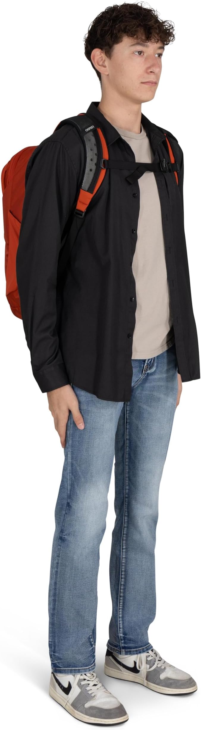 Osprey Proxima 30L Campus Laptop Backpack - Organized Everyday Pack with Dedicated Tech Storage, Water Bottle Pockets, and Comfortable Carry - Perfect for School, Commutie, and Travel, Black/Coal Grey
