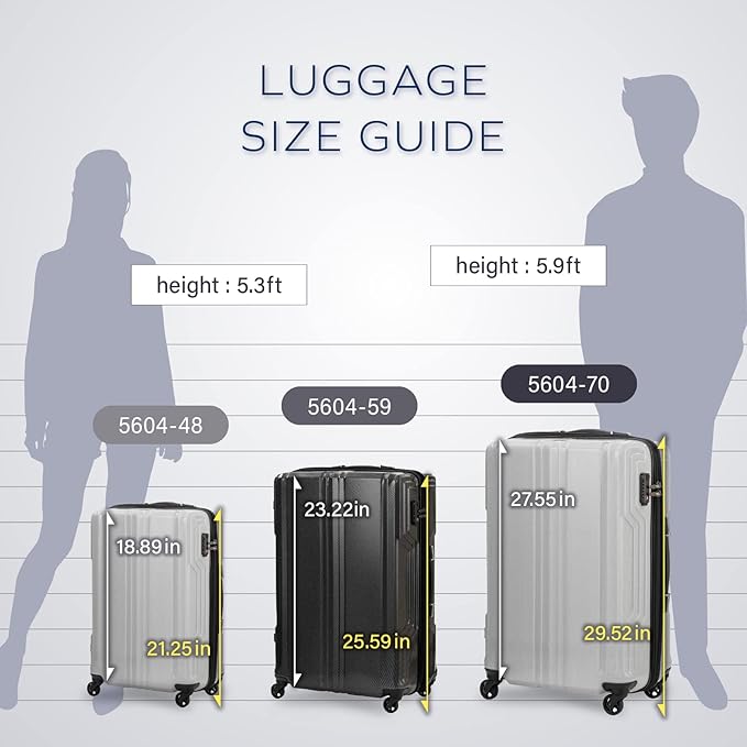 LEGEND WALKER BLADE-Ultralight PC Fiber Luggage 30-inch, White Carbon, 5604-70-WHCB