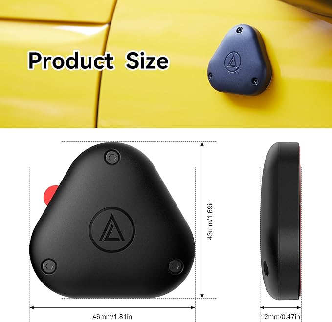 for Airtag Holder with 3M Adhesive Sticker,air Tags-4 Pack Apple Holder,IPX8 Waterproof, for Apple air Tags case,GPS Tracking Devices for Cars Hidden for Luggage Bike Camera Hidden Mount