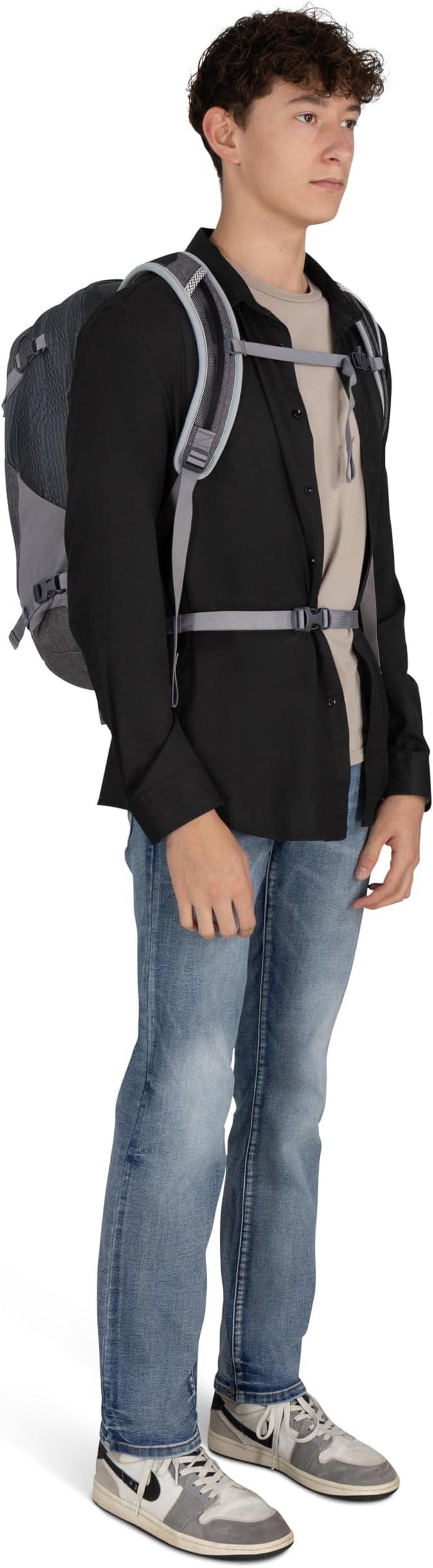 Osprey Nebula Commuter Backpack, Tungsten Soundwave/Grey Heather