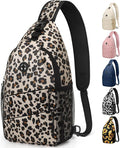 Crossbody Bags for Women Men Trendy Sling Bag Bakpack Casual Chest Bag with Convertible Shoulder Strap