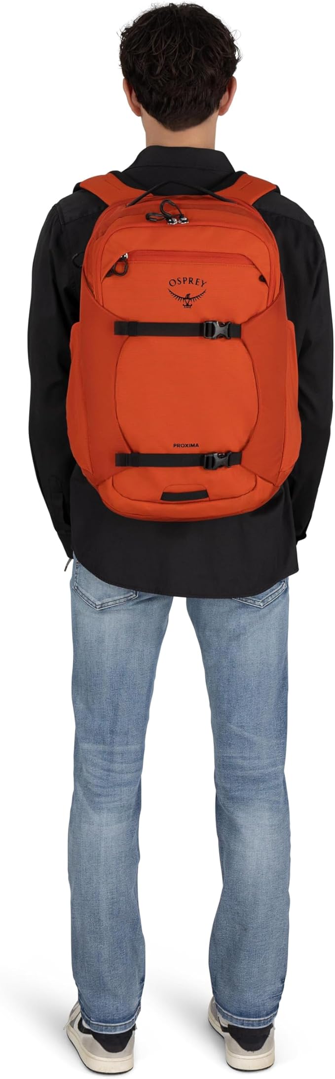 Osprey Proxima 30L Campus Laptop Backpack - Organized Everyday Pack with Tech Storage, Water Bottle Pockets, and Comfortable Carry - Perfect for School, Commuting, and Travel, Firestarter Orange